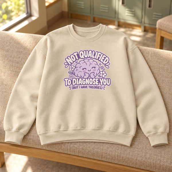 Not Qualified to Diagnose You Sweatshirt