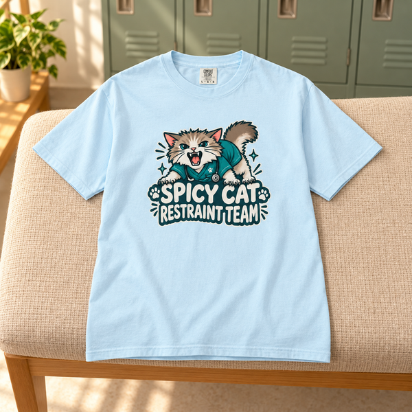 Spicy Cat Restraint Team Shirt