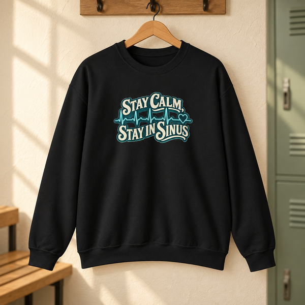 Stay Calm Stay in Sinus Sweatshirt