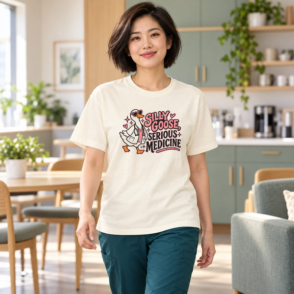 Silly Goose Serious Medicine Shirt
