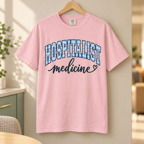 Hospitalist Gingham Shirt