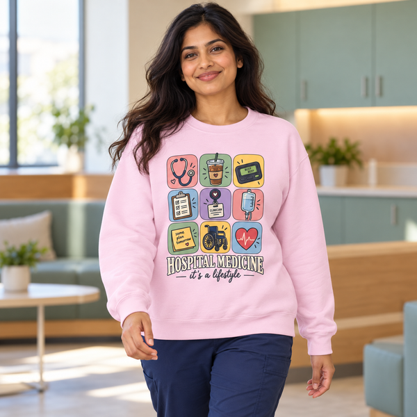Hospital Medicine It's a Lifestyle Sweatshirt