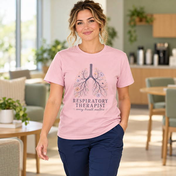 Respiratory Therapist Shirt, Every Breath Matters Tee